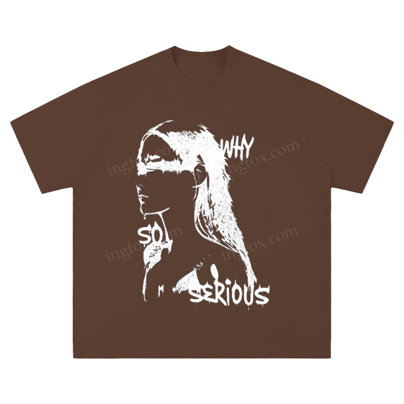 "Why So Serious" Graphic - Unisex Fit Short Sleeve T - Shirt