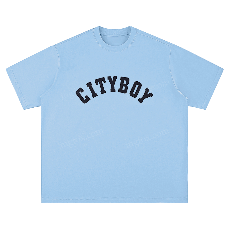 "Cityboy" Slogan - Unisex Fit Short Sleeve T - Shirt