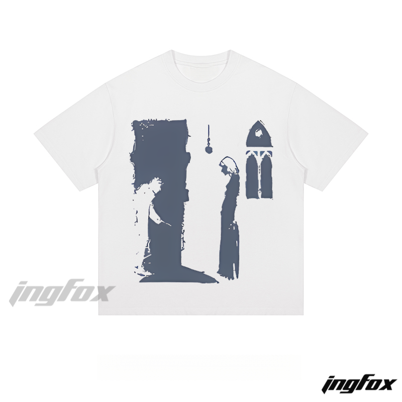 Gothic Scene - Loose Fit Short Sleeve T - Shirt