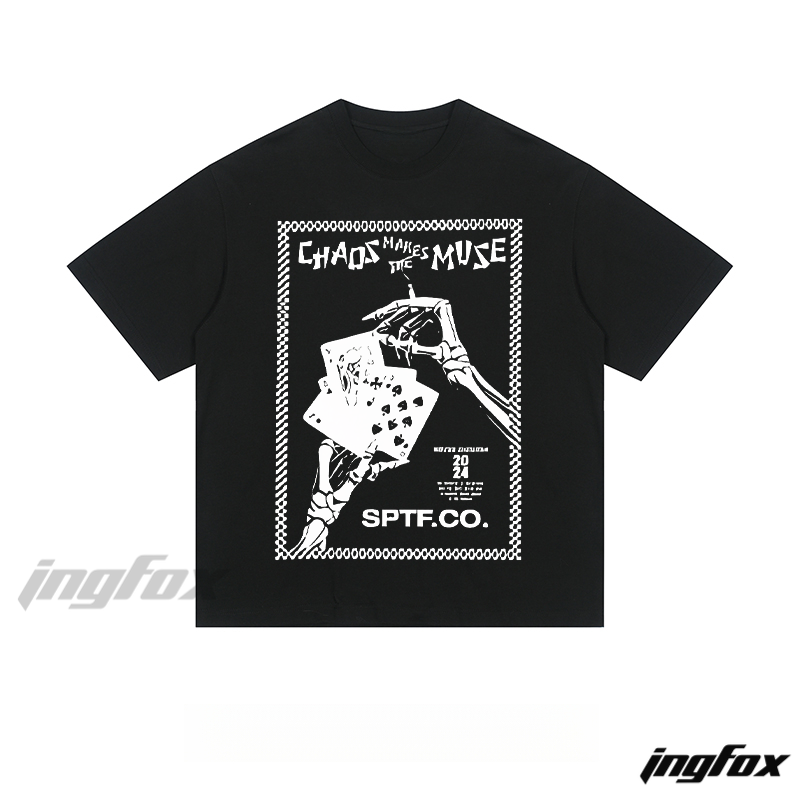 Chaos Muse - Loose Fit Short Sleeve T - Shirt